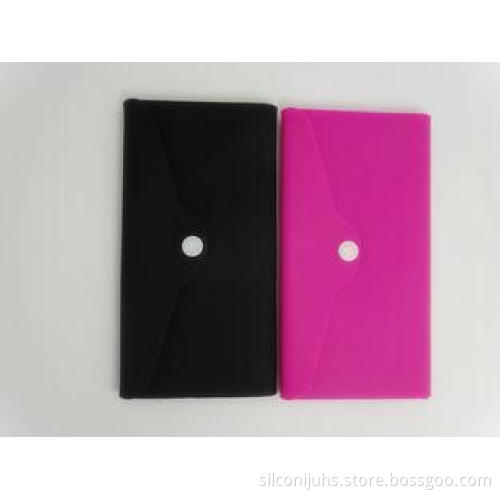 Multi-functional Silicone Wallets , Silicone Coin Purses Fo